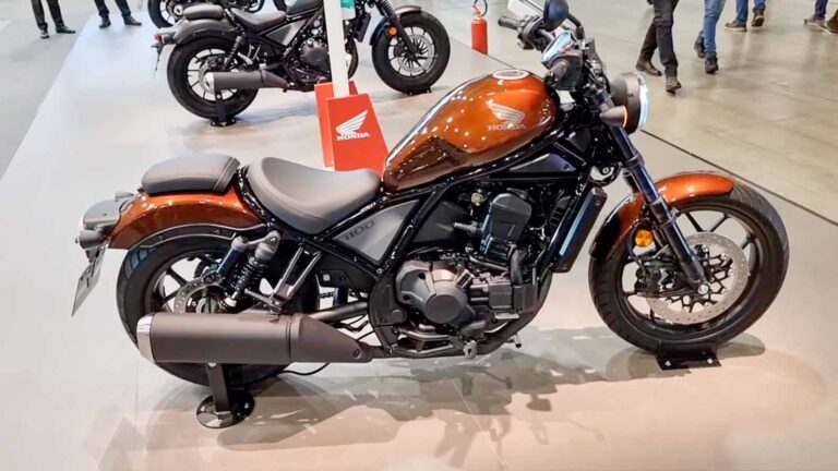 2022 Honda Rebel 500 Cruiser Debuts With New Colour Options