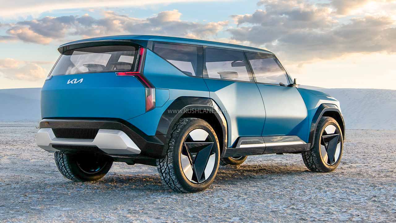 KIA EV9 Electric Concept Debuts Telluride Sized SUV With 3 Rows