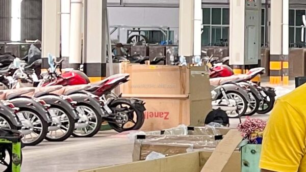 Other brand motorcycles inside Royal Enfield Thailand Plant