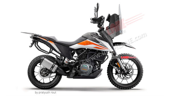 2022 KTM 390 ADV Modified With Rally Tower