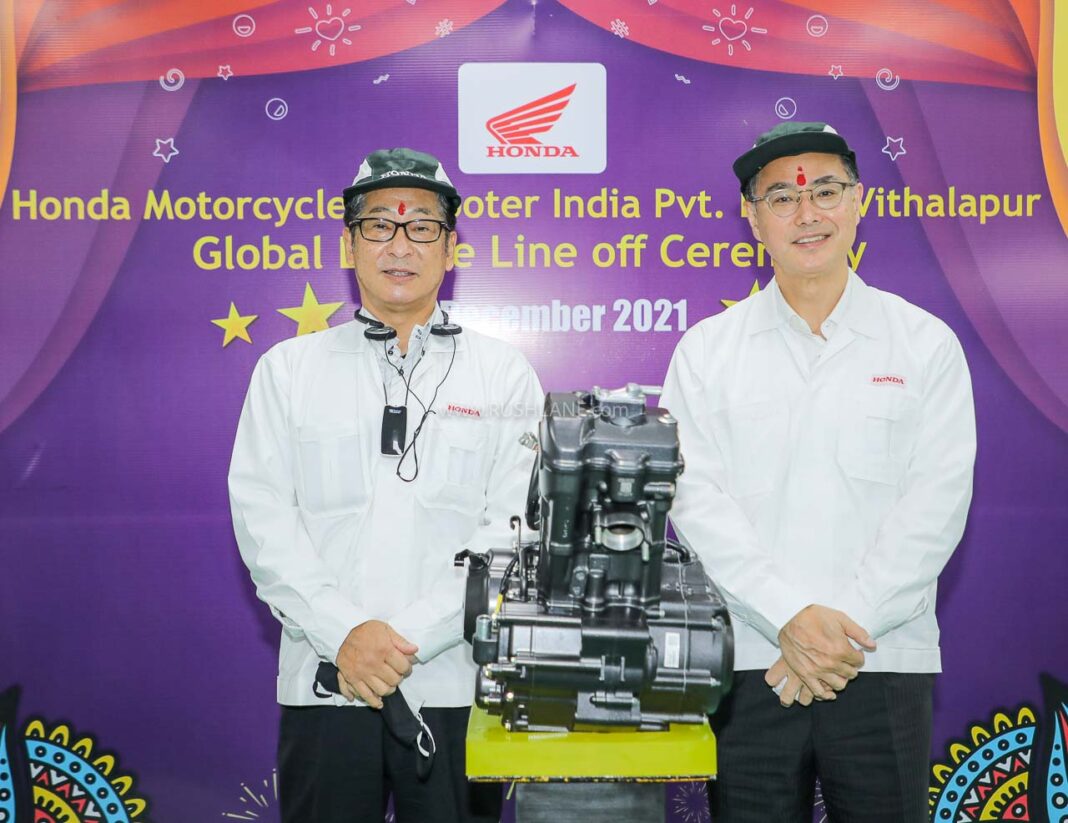Honda 250cc Motorcycles, Two Wheelers Engine - Produced At Gujarat Plant