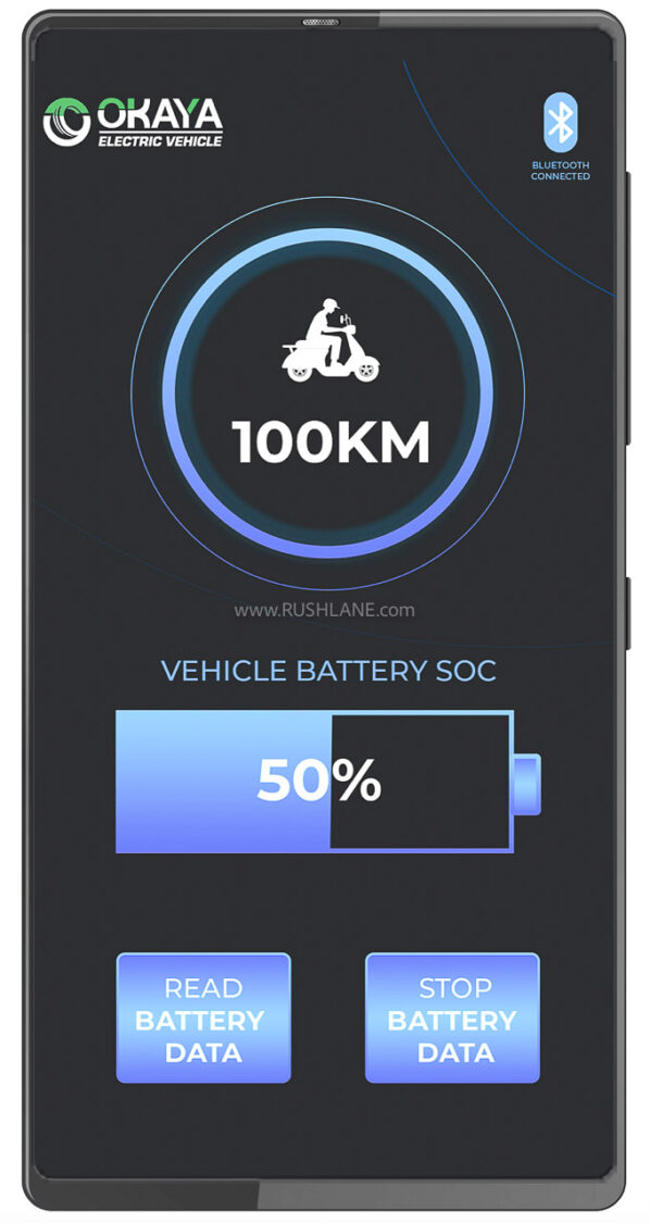Okaya Electric Scooter Mobile App