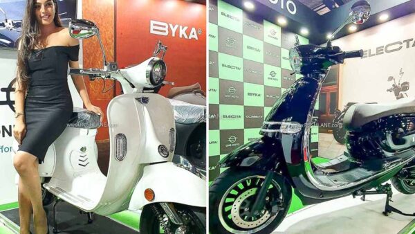 One Moto Byka and Electa electric scooters at 2021 EV Expo India