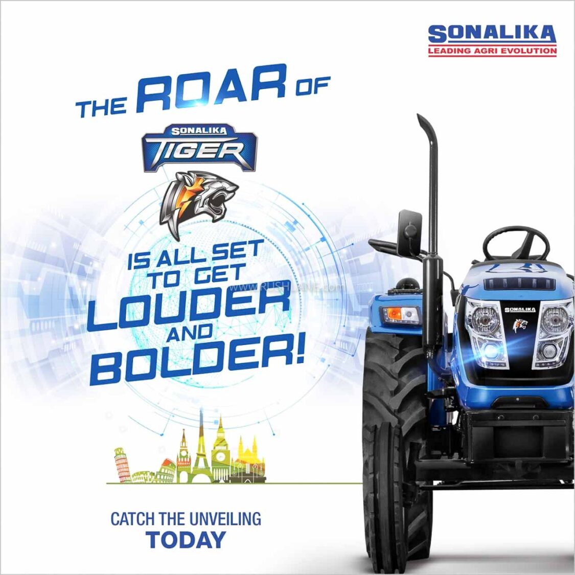New Sonalika Tractor - Tiger DI 75 4WD