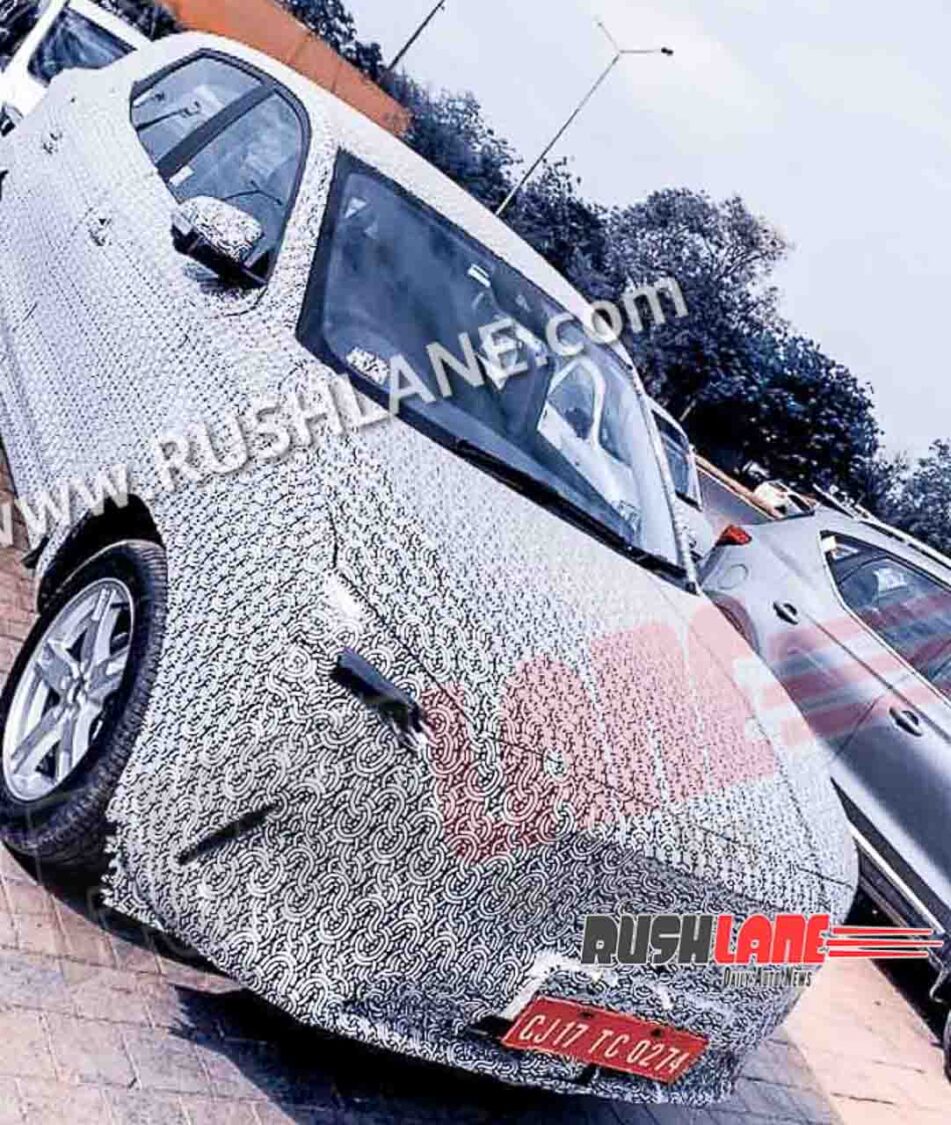2022 MG ZS Electric SUV Spied