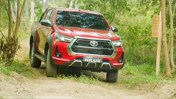 Toyoa Hilux in India