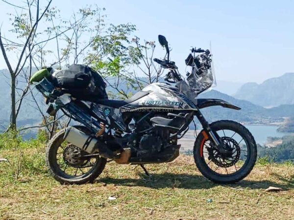 KTM 390 ADV with Rally Tower on test