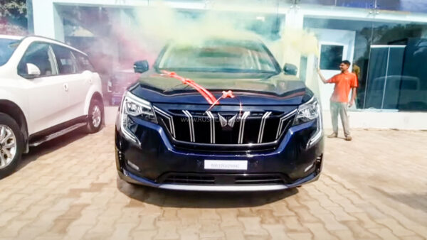 First owner of Mahindra XUV700 AWD LUX takes delivery