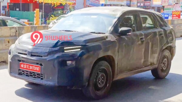 Maruti Toyota SUV Spied