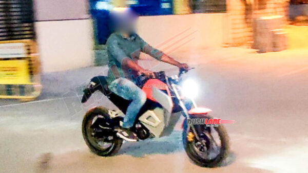 Oben Electric Motorcycle Spied