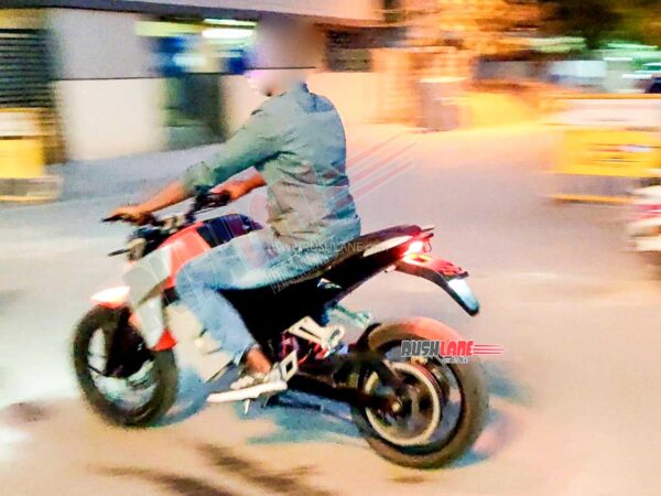 Oben Electric Motorcycle Spied