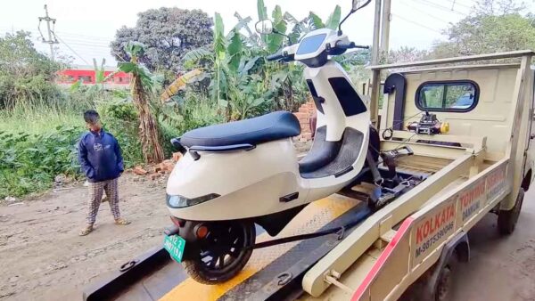 Ola Electric Scooter Service Van