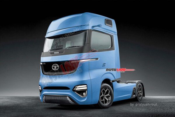 Future Tata Electric Truck - Render