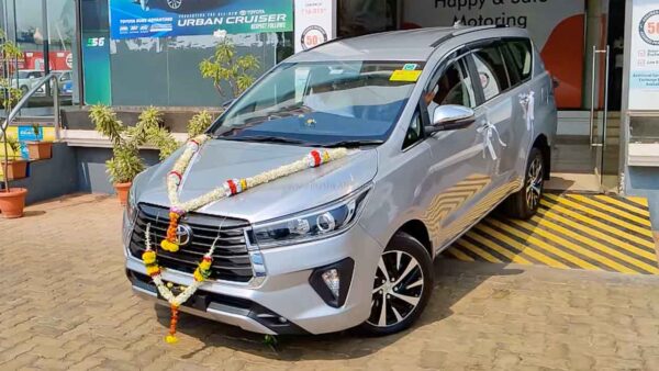 Innova was best selling Toyota for Dec 2021.