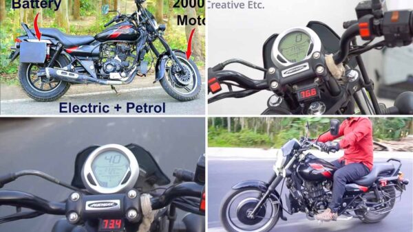 Bajaj Avenger Electric Motorcycle Modified