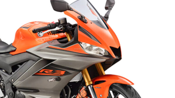 New Yamaha R3 Orange Colour