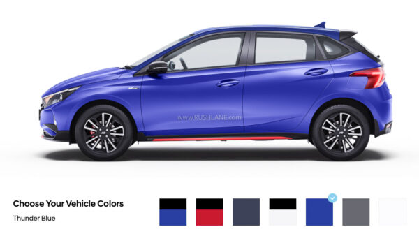 Hyundai i20 N Line Thunder Blue (existing colour)