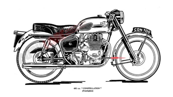 Original Royal Enfield Constellation 700 From The 1960s
