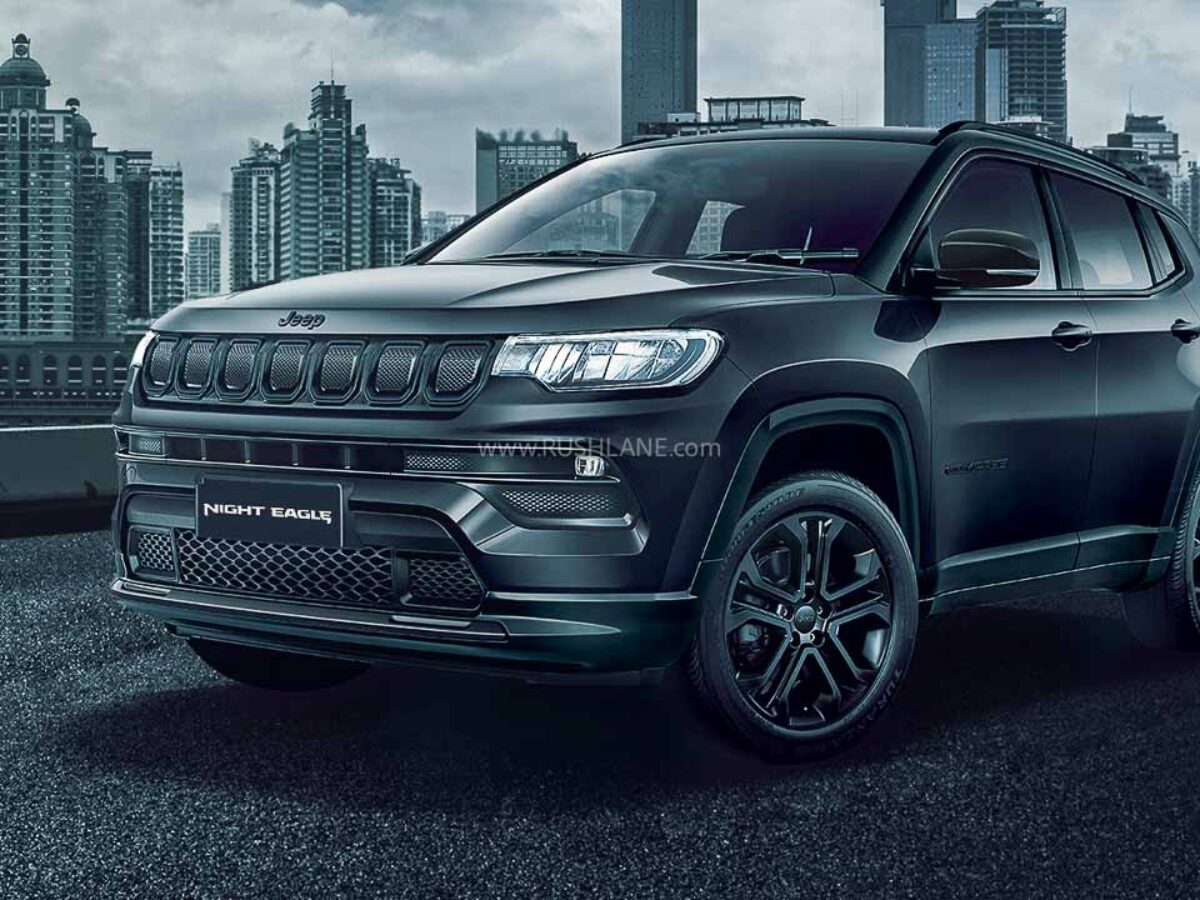 2022 Jeep Compass Night Eagle Black Theme Variant Launched