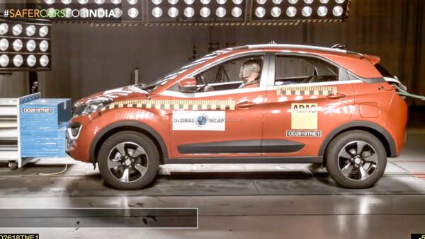 Pre-facelift Tata Nexon had scored 5 star safety rating in Global NCAP test back in 2018