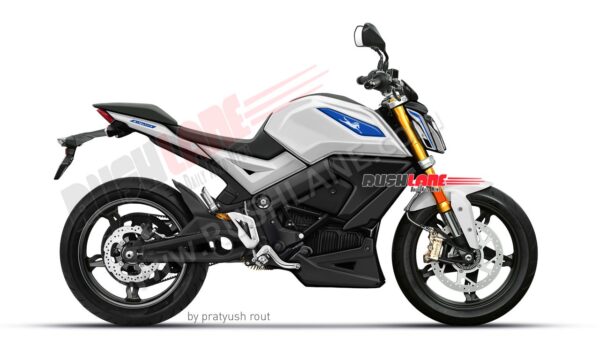 TVS Apache Electric Motorcycle - Render