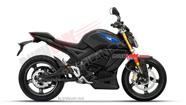 TVS Apache Electric Motorcycle - Render
