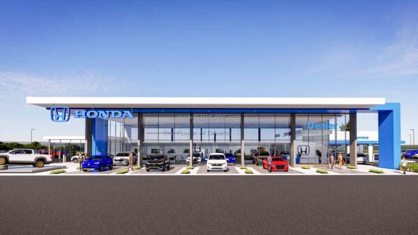 Honda dealer showroom - New look