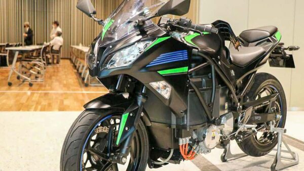 New Kawasaki Electric Bike Teased Ahead of Debut On 7th June