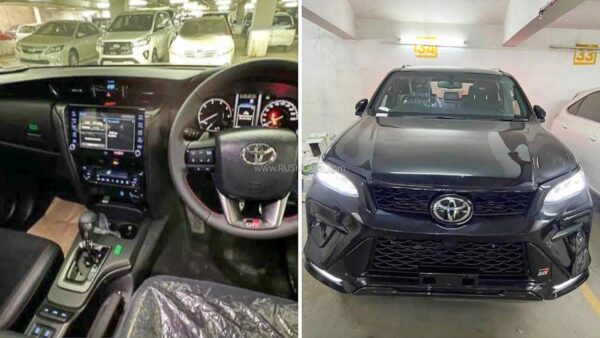Toyota Fortuner GR Sport Spied In India