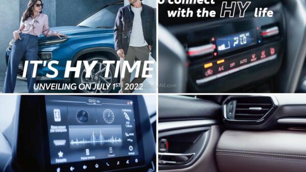 2022 Toyota HyRyder SUV - Interiors Teased