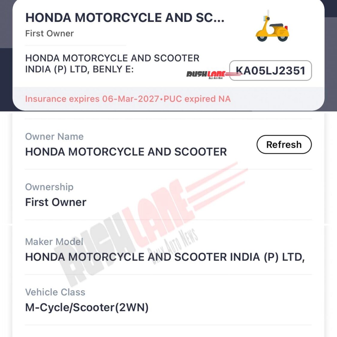 Honda Benly e Electric scooter spied, is owned by Honda Motorcycle And Scooter India
