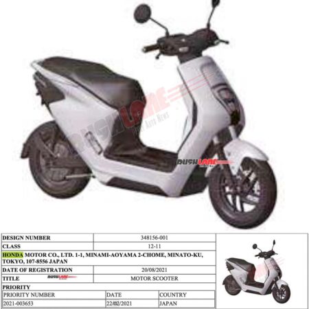 New Honda Electric Scooter