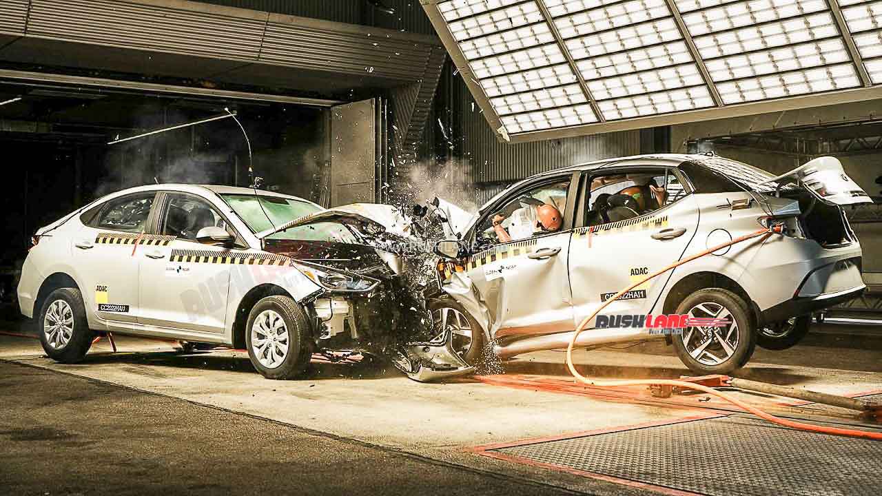 Hyundai Aura (India-Made) crash tested with Verna made for US market