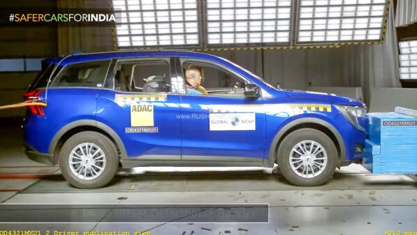 XUV700 ग्लोबल एनसीएपी 'सेफर चॉइस' पुरस्कार जीतने वाली दूसरी महिंद्रा वाहन बनी