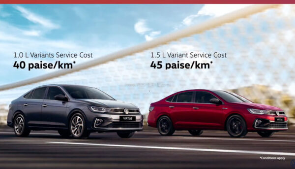 Volkswagen Virtus Service Cost