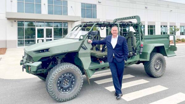 Hummer EV based Electric Vehicle for US military