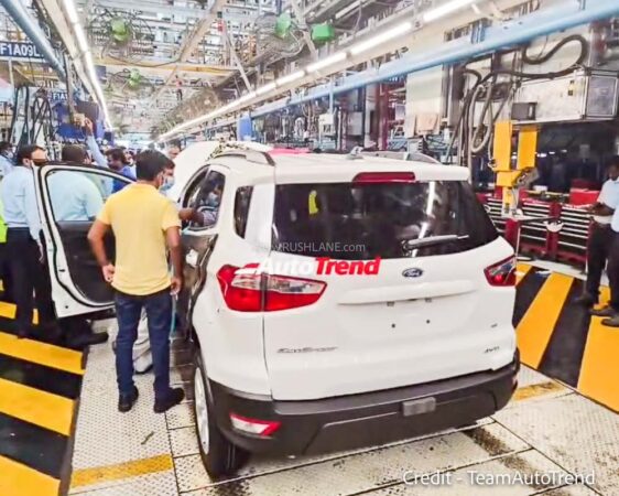 Last Unit of Ford EcoSport rolls out of India plant