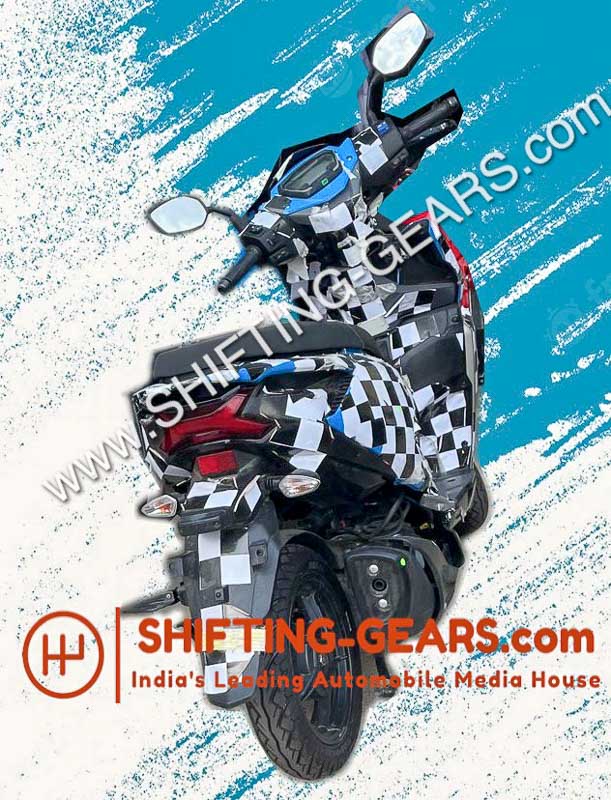 New Hero 125cc Scooter Spied 