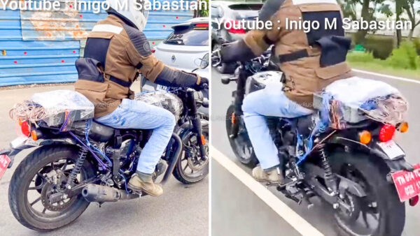 Royal Enfield Hunter 350 Spied - Exhaust Sound Captured