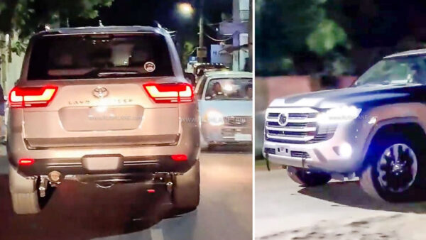 2022 Toyota Land Cruiser In India - Spied