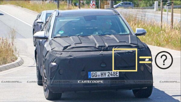2024 Hyundai Kona EV Spied - Front Profile
