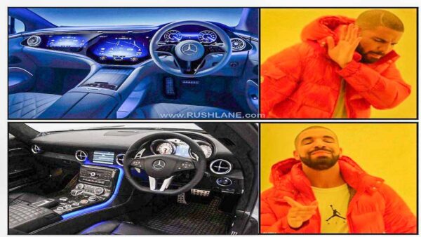 Car with touchscreen vs Car with buttons