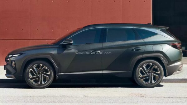 Hyundai Tucson facelift profile