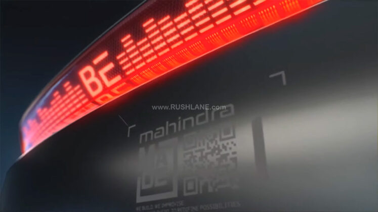 Mahindra Born Electric Taillights