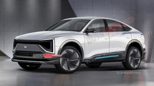 Mahindra XUV1000 Electric Coupe SUV Render