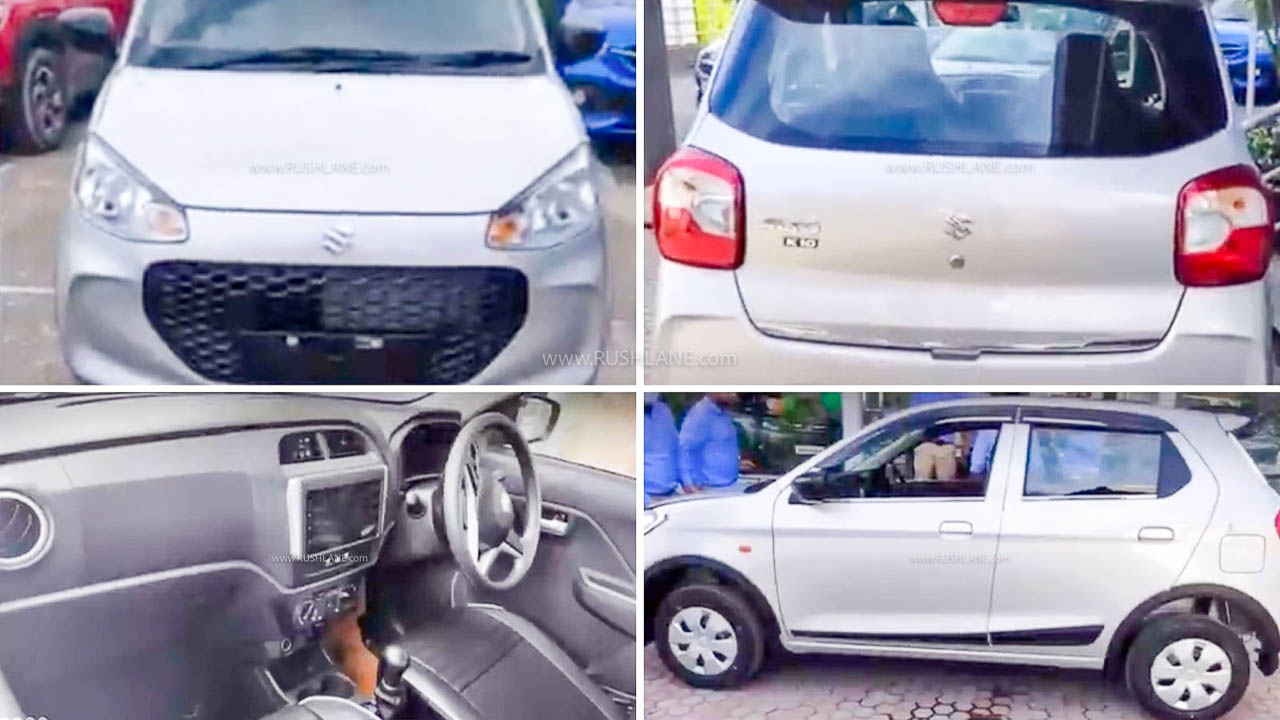 2022 Maruti Alto K10 Base Model Exterior, Interior And Features - This Is  How It Looks (Video)