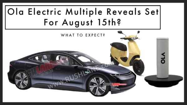Ola Electric Is Set To Reveal Multiple Products On August 15th