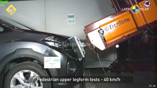 Honda WR-V Crash Test Latin NCAP - Pedestrian Protection