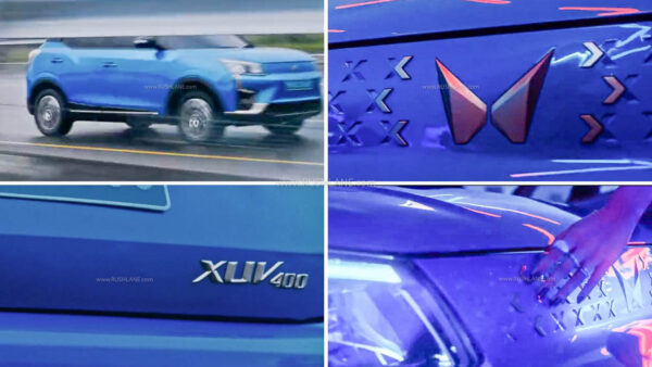 Mahindra XUV400 Electric Blue Colour