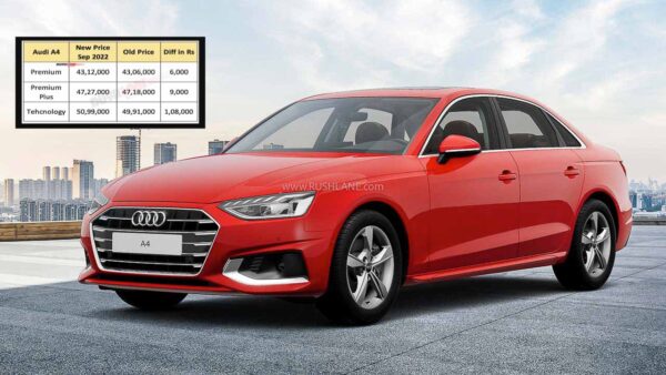 Audi A4 Updated With New Features, Colours